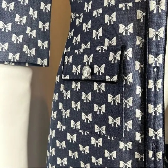 Make Renatila bow-print cotton dress - Picture 4 of 6